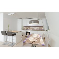 Наклейка вінілова на стіл Zatarga «Орхідеї Текстура» 650х1200 мм Z180852/1st