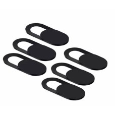 Шторка для веб-камери No Brand Anonimaizer захисна для камери смартфона / Планшета / Ноутбука 6 шт Чорна