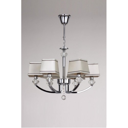 Люстра WunderLicht Wt1175 64x100 см Біло-чорний (WT1175-46ECH) Люстра WunderLicht Wt1175 64x100 см Біло-чорний (WT1175-46ECH)