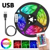 Світлодіодна стрічка із блютузом мікрофоном музичний RGB USB 10м HMD 136-13127827