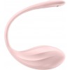 Віброяйце Satisfyer Ribbed Petal Connect App Rose