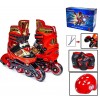Комплект роликів Rollers Kid Iron Man Red 35-38 748179468