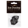 Медіатори Dunlop 483P02TH Genuine Celluloid Black Pearloid Thin Player's Pack (12 шт.)