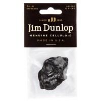 Медіатори Dunlop 483P02TH Genuine Celluloid Black Pearloid Thin Player's Pack (12 шт.) Медіатори Dunlop 483P02TH Genuine Celluloid Black Pearloid Thin Player's Pack (12 шт.)