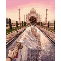 Картина за номерами Art Craft Слідуючи до Тадж-Махалу 40*50см Картина за номерами Art Craft Слідуючи до Тадж-Махалу 40*50см