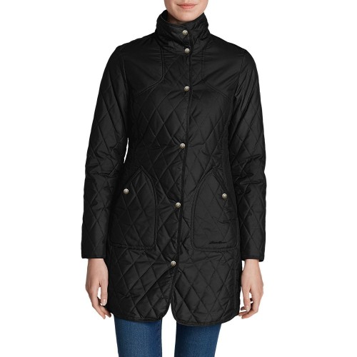 Пальто Eddie Bauer Women Year-Round Field Coat BLACK XS Чорний (0401BK-XS) в інтернет супермаркеті PbayMarket!