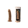 Фалоімітатор SilexD Robby Caramel (MODEL 2 size 6in), двошаровий, силікон + Silexpan, діаметр 3,5см в інтернет супермаркеті PbayMarket!