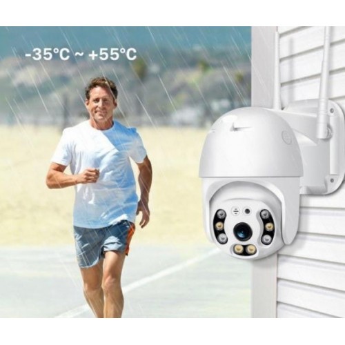 Вулична IP камера відеоспостереження UKC CAMERA CAD N3 WIFI IP 360/90 2.0 Мп поворотна з віддаленим доступом