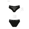 Трусики з широкою гумкою і мереживом Passion PS001 PANTIES black, size S в інтернет супермаркеті PbayMarket!