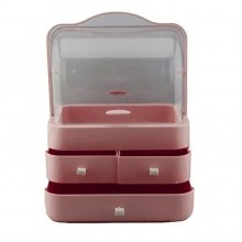 Органайзер для косметики настільний Stenson Cosmetics Storage Box LD-288 Pink