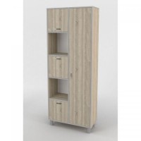 Шафа-Пенал Тиса Мебель ШС-813 Дуб сонома 205x35x80 см Шафа-Пенал Тиса Мебель ШС-813 Дуб сонома 205x35x80 см