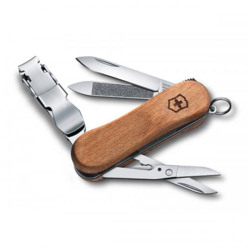Ніж Victorinox NailClip Wood 580 65 мм 6 функцій Коричневий (0.6461.63) Ніж Victorinox NailClip Wood 580 65 мм 6 функцій Коричневий (0.6461.63)