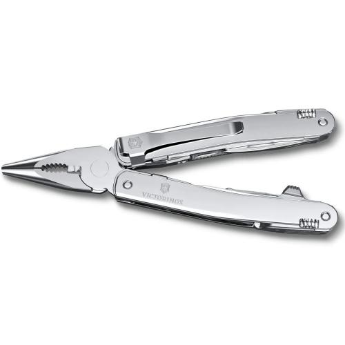 Мультитул Victorinox Swiss Tool Spirit MX Clip 105 мм 22 функції Сріблястий (3.0224.MKB1) Мультитул Victorinox Swiss Tool Spirit MX Clip 105 мм 22 функції Сріблястий (3.0224.MKB1)
