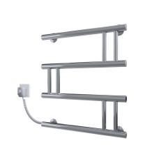 Рушникосушарка електрична Змійка Люкс 500х500 Deffi Хром EF16 (C.ZL.50.50.E.C.L.5)