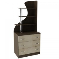 Комод із надбудовою Тиса Мебель К-83 Венге Дуб молочний 183x47x80 см Комод із надбудовою Тиса Мебель К-83 Венге Дуб молочний 183x47x80 см