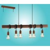 Люстра Eglo Townshend 100x7x110 см Коричневий (EG49859)