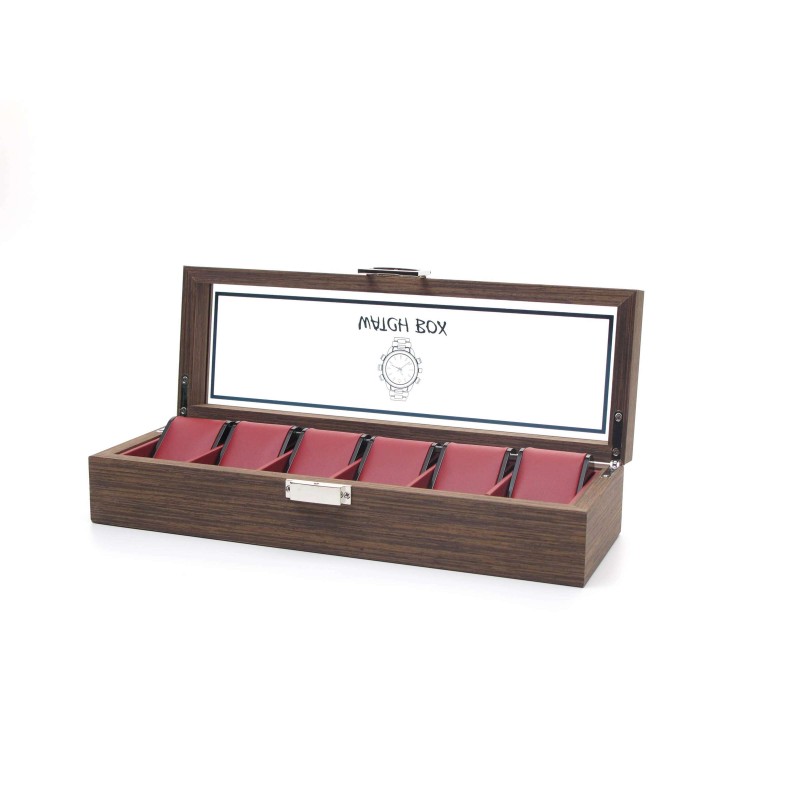 Шкатулка для зберігання годинників Craft 6WB.RSW.RD Коричневий