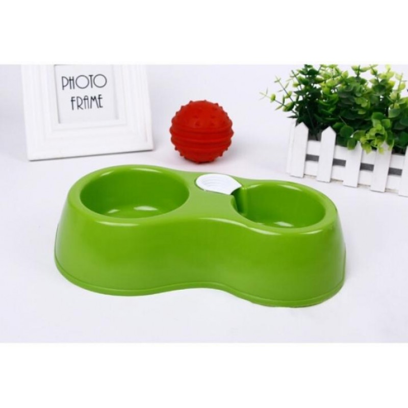 Годівниця напувалка автоматична Mine для собак і котів Салатовий (hub_mo2rdm)