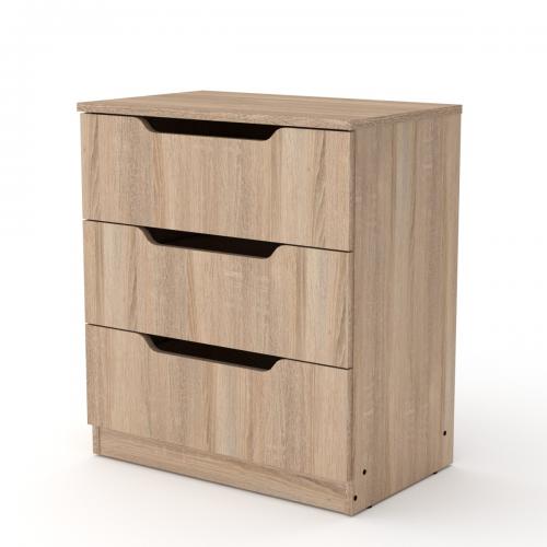 Комод для речей Компанит 3М Дуб сонома (kom-219) Комод для речей Компанит 3М Дуб сонома (kom-219)