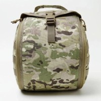 Сумка-підсумок для шолома Mil-Tec з кріпленням Molle 30х25х16 см Мультикам (2053137986)