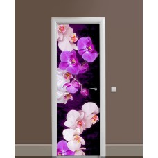 Наклейка на двері Zatarga «Краплі відчаю» 650х2000 мм вінілова 3Д наклейка декор самоклеюча