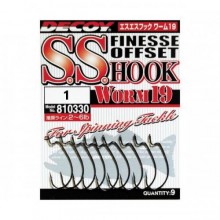 Гачок Decoy Worm 19 S.S Hook 01 9 шт/уп (1013-1562.00.10)