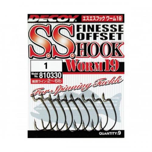 Гачок Decoy Worm 19 S.S Hook 01 9 шт/уп (1013-1562.00.10) Гачок Decoy Worm 19 S.S Hook 01 9 шт/уп (1013-1562.00.10)