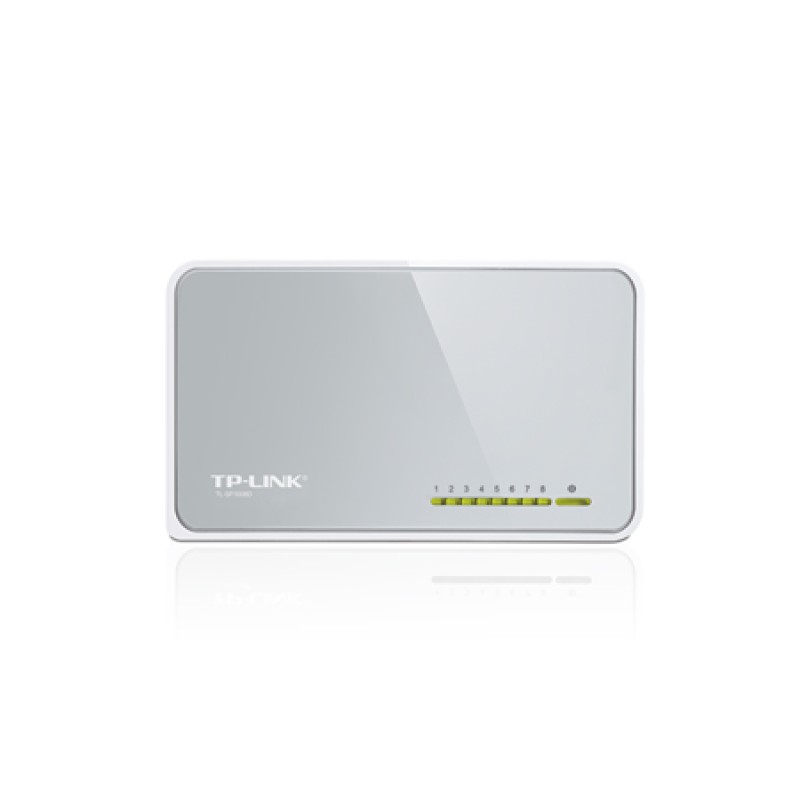 Комутатор TP-Link TL-SF1008D (8х10/100 Мбіт, настільний)
