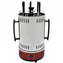 Електрошашличниця вертикальна Domotec BBQ MS-7783, нержавіюча сталь, червона