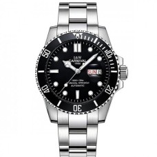 Годинник чоловічий наручний Carnival Patent Сріблястий