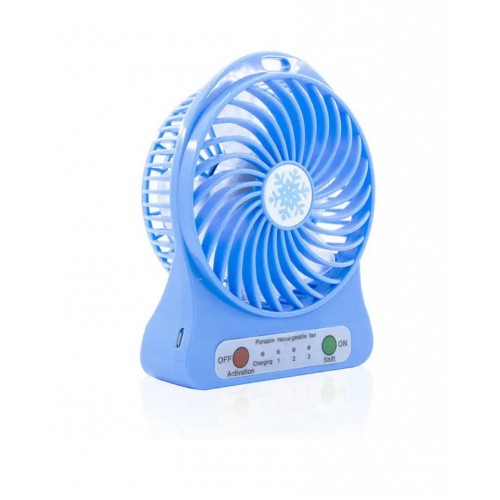 Вентилятор настільний Mini Fan XSFS-01 7183 Синій (30151437В) Вентилятор настільний Mini Fan XSFS-01 7183 Синій (30151437В)