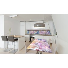 Наклейка вінілова на стіл Zatarga «Польові квіти Велосипед» 650х1200 мм Z180735/1st