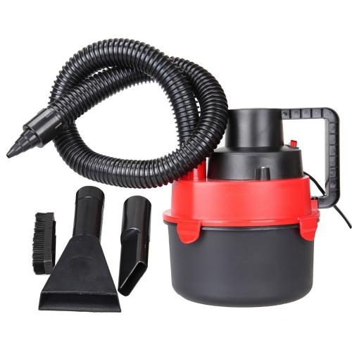 Автомобільний пилосос Turbo Vacuum Cleaner Wet Dry canister 12V з насадками Червоний в інтернет супермаркеті PbayMarket!