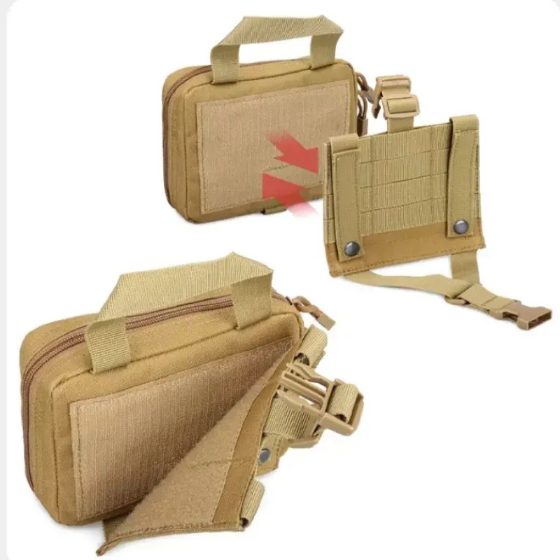 Підсумок-аптечка No Brand Molle 18х12.5х8.5 см Хакі (2058315752)