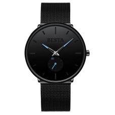 Наручний годинник чоловічий Civo Tower Black Чорний (1909)