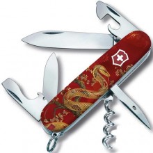 Складаний ніж Victorinox Spartan Zodiac Золота змія 9.1 см Різнокольоровий (1.3603_Z4200pk)