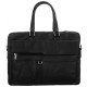 Чоловіча шкіряна сумка портфель для ноутбука до 14 дюймів Always Wild Чорний (LAP15605NDM)