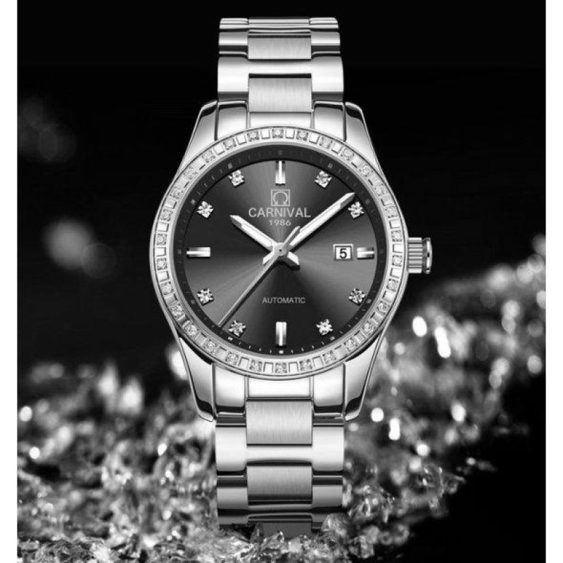 Жіночий годинник Carnival Luiza Black