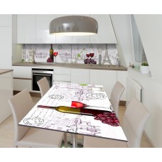 Наклейка вінілова на стіл Zatarga  