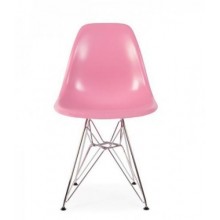 Стілець SDM Тауер хромований/пластик Рожевий (hub_RqiV41976)