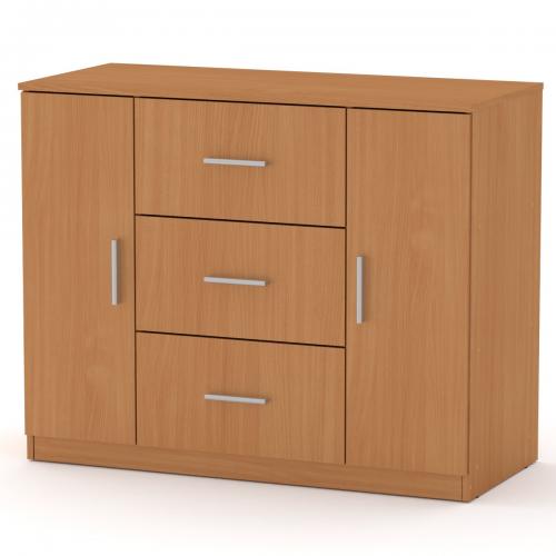 Комод Компаніт 3+2 Бук (111х49х89 см) Комод Компаніт 3+2 Бук (111х49х89 см)