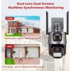 Камера відеоспостереження No Brand P11-QQ6 8MP WiFi Чорний (2390000022)