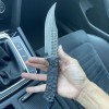 Ніж туристичний Gorillas BBQ Боуї з чохлом сталь 50х14мф KN74 (5140)