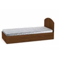 Односпальне ліжко Компаніт-90 горіх екко