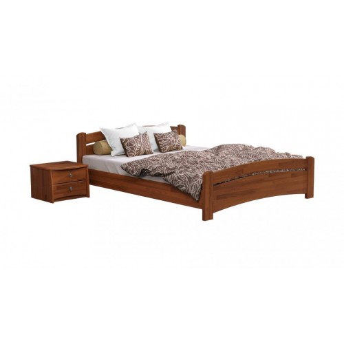 Ліжко дерев'яне Estella Венеція 160х200 Вільха Щит 2Л4 Ліжко дерев'яне Estella Венеція 160х200 Вільха Щит 2Л4