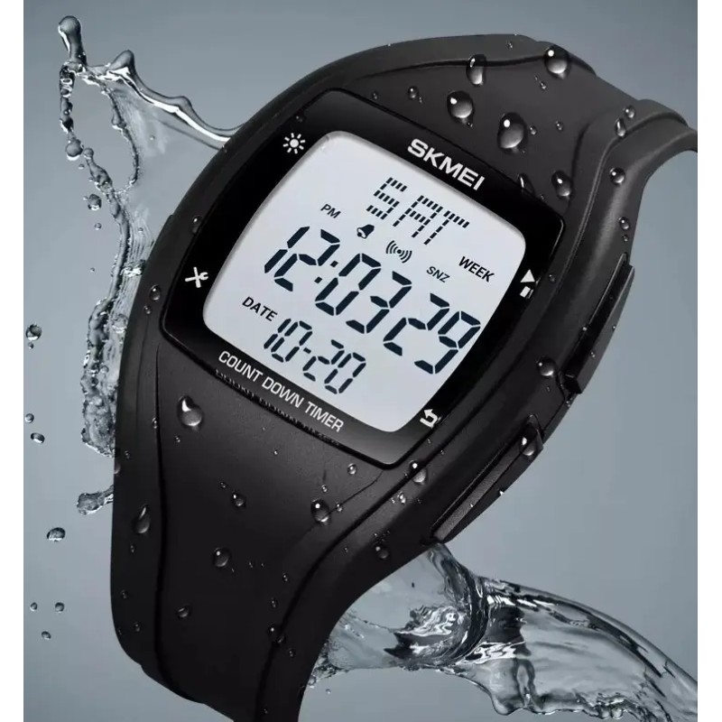 Спортивний наручний годинник Skmei 1610 Чорний