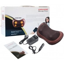 Покращена роликова подушка для масажу з підігрівом для тіла Massage Pillow Car and Home (R1275)