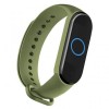 Ремінець Colored Strap для Xiaomi Mi Band 5/6 Olive