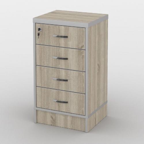 Тумба офісна Тиса Мебель ТМ-121 1 Сонома 76x35x40 см Тумба офісна Тиса Мебель ТМ-121 1 Сонома 76x35x40 см