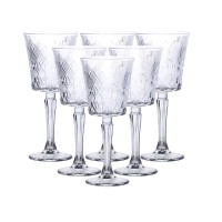 Набір келихів для вина YIWU 225 мл Прозорий 6 шт (HP-19-128)
